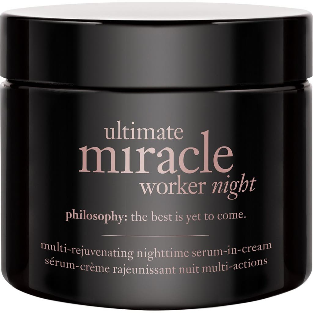 philosophy ultimate miracle worker night multi-rejuvenating nighttime serum-in-cream  product