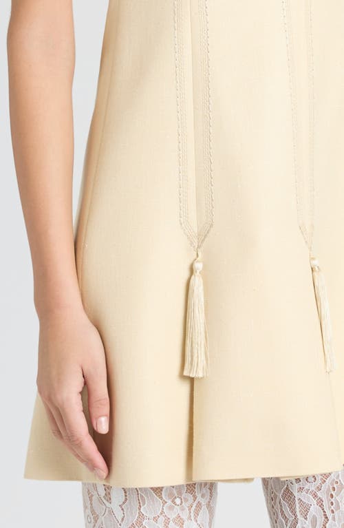 Valentino Garavani Tassel Trimmed Minidress