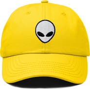 Dalix Alien Embroidered Classic Dad Cap