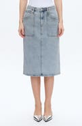 Bayeas Beth Denim Midi Skirt