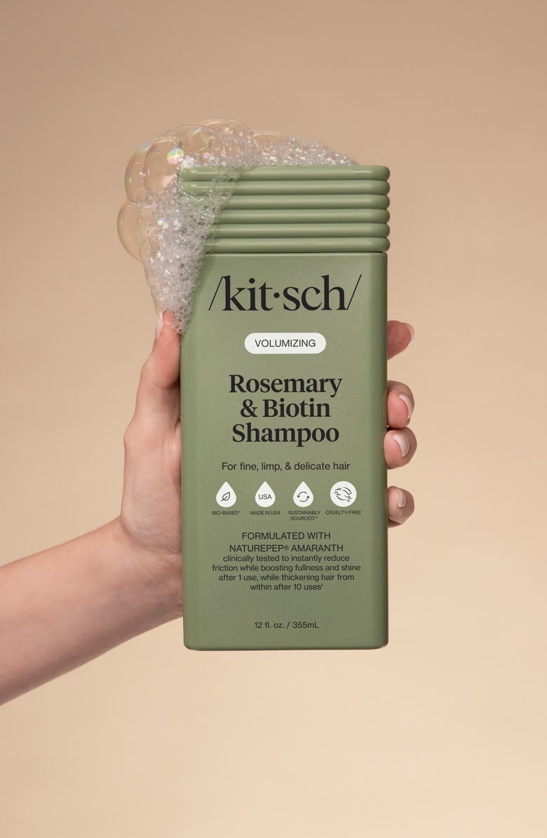 Kitsch Rosemary & Biotin Volumizing Shampoo, Alternate, color, 