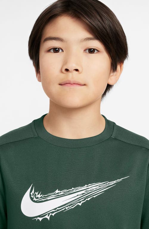 Nike Kids' Graphic T-shirt In Green
