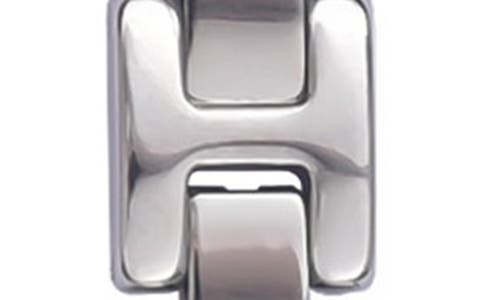 The Posh Tech Cape Stainless Steel Apple Watch® Watchband In Silver