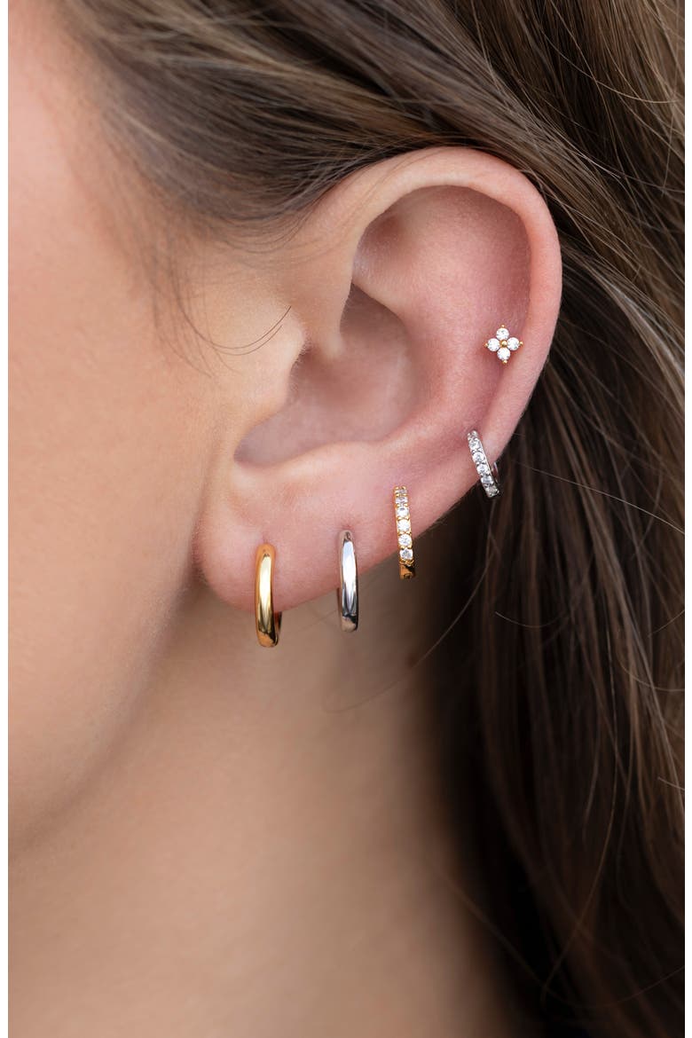 In My Element Hoop Earrings, Alternate, color, GOLD