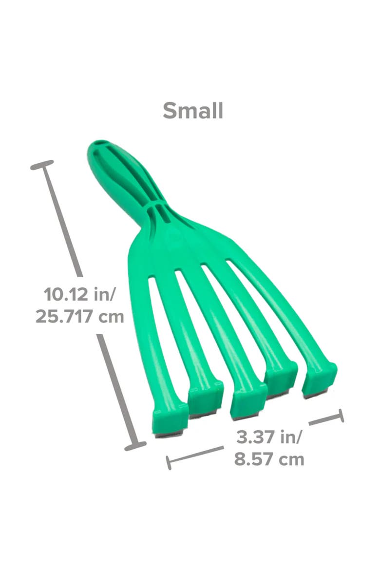 Deshedding Tool For Small Dogs, Alternate, color, Green