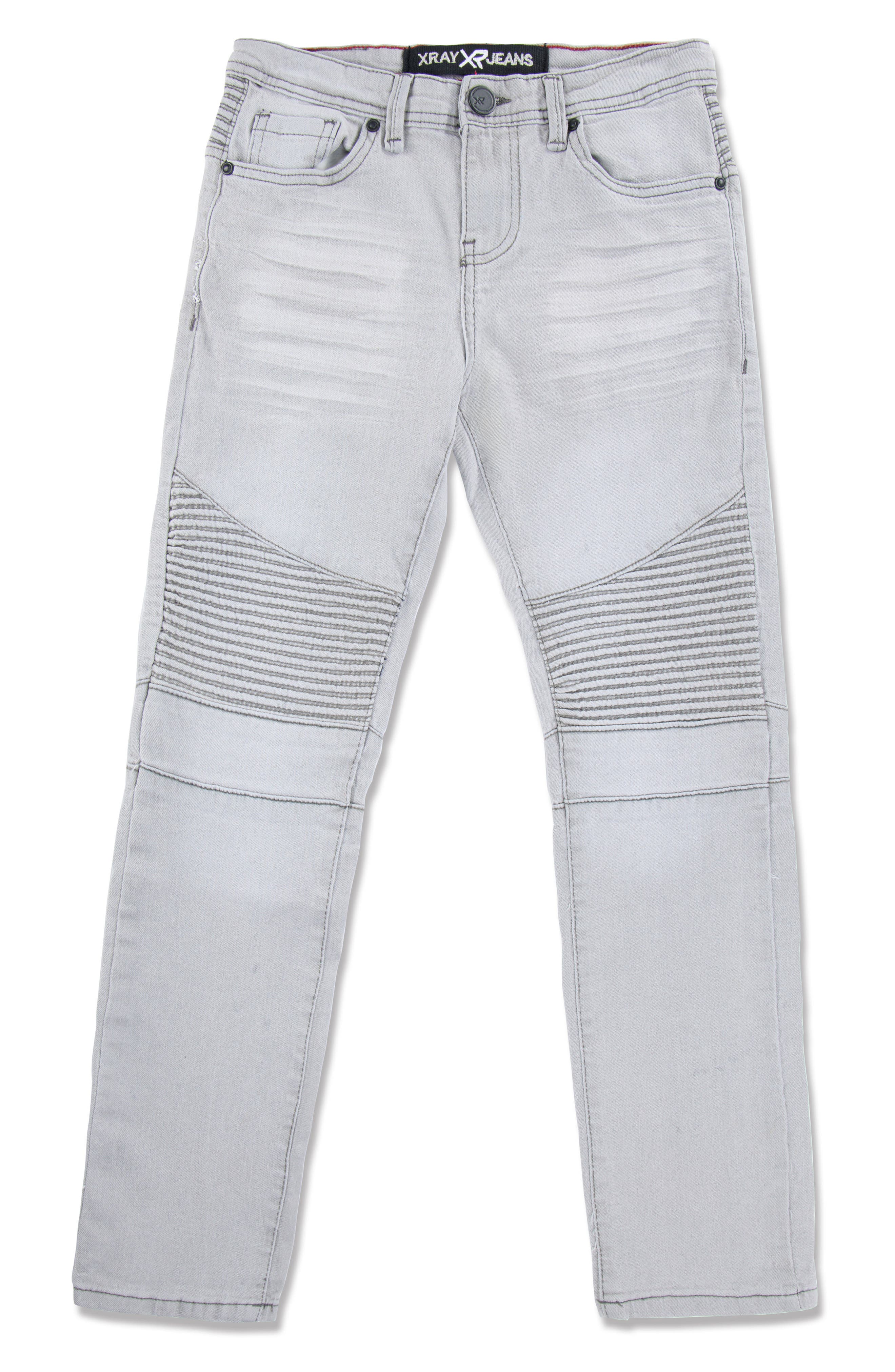 XRAY Kids' Stretch Skinny Moto Jeans