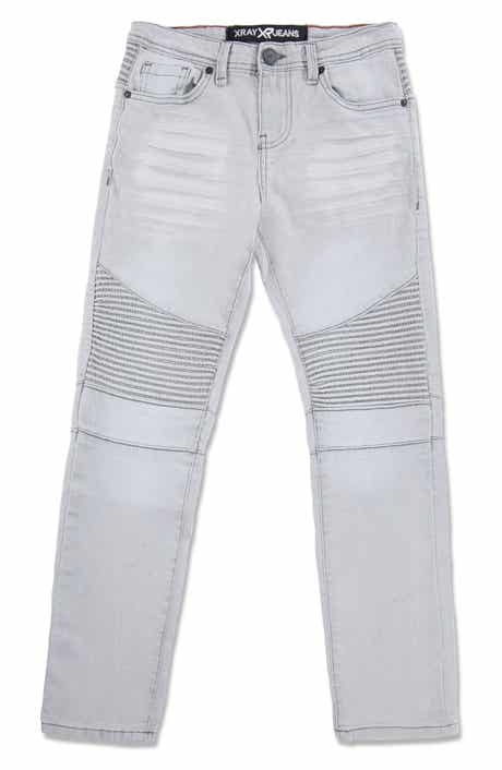 XRAY Kids' Stretch Skinny Moto Jeans