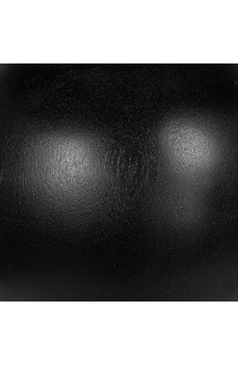 Storied Home Over-Sized Bubble End Table, Alternate, color, Black