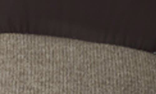 Mackage Greer Mixed Media Wool & Cashmere Blend Hooded Down Jacket In Gray