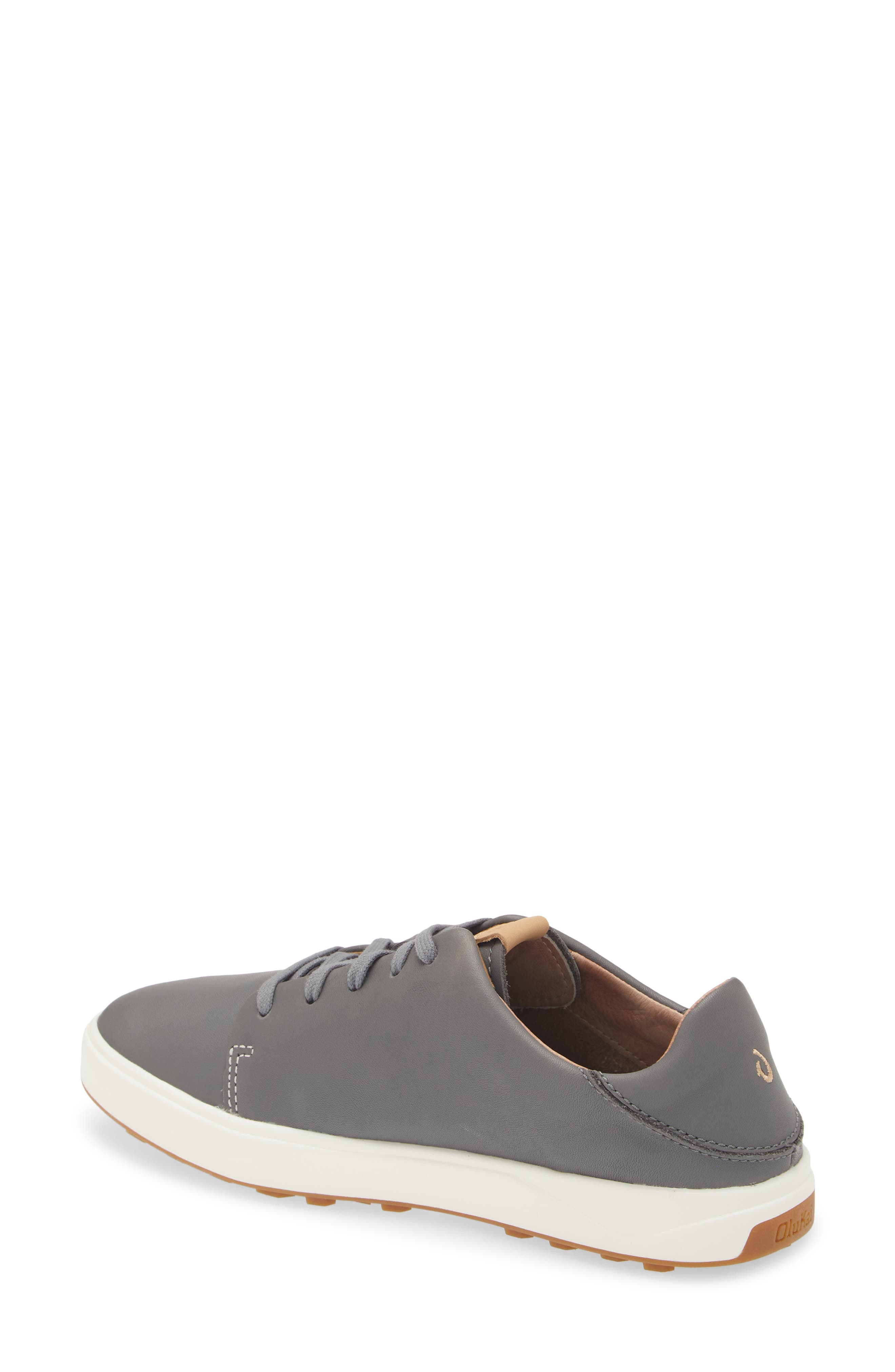 OluKai Wailea Waterproof Spikeless Golf Shoe, Alternate, color, Stone/ Stone