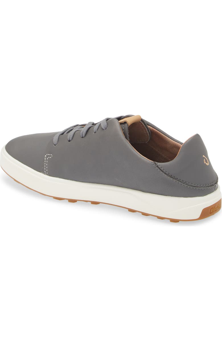 OluKai Wailea Waterproof Spikeless Golf Shoe, Alternate, color, Stone/ Stone