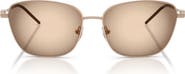 Emporio Armani 57mm Irregular Sunglasses