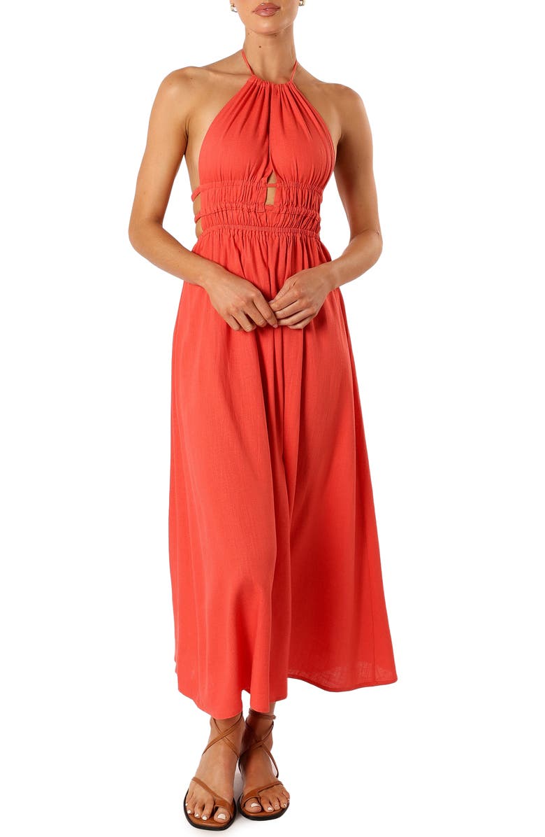 Wilder Maxi Halter Sundress