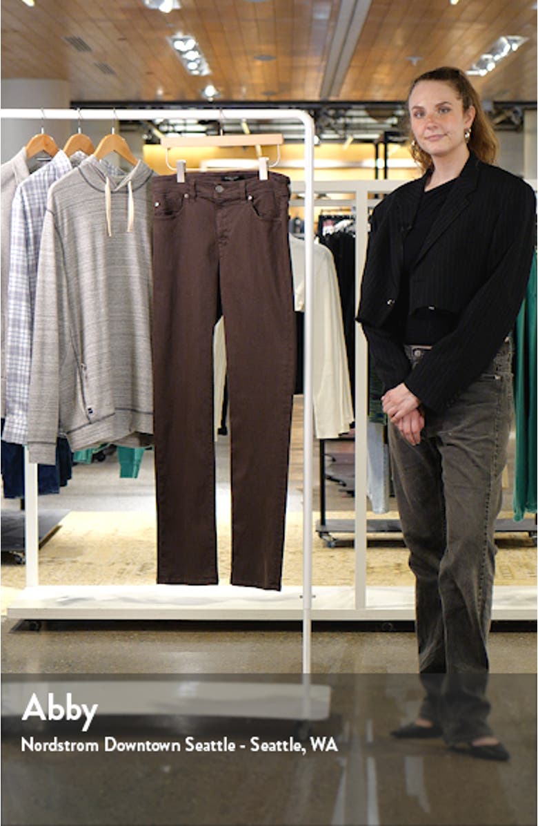 Jimmy Slim Straight Leg Twill Pants, sales video thumbnail