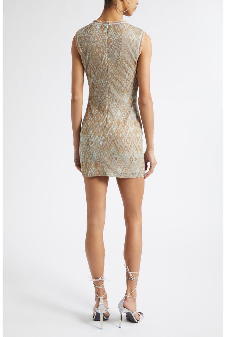 Nevaeh Minidress, Alternate, color, GOLD DIAMOND