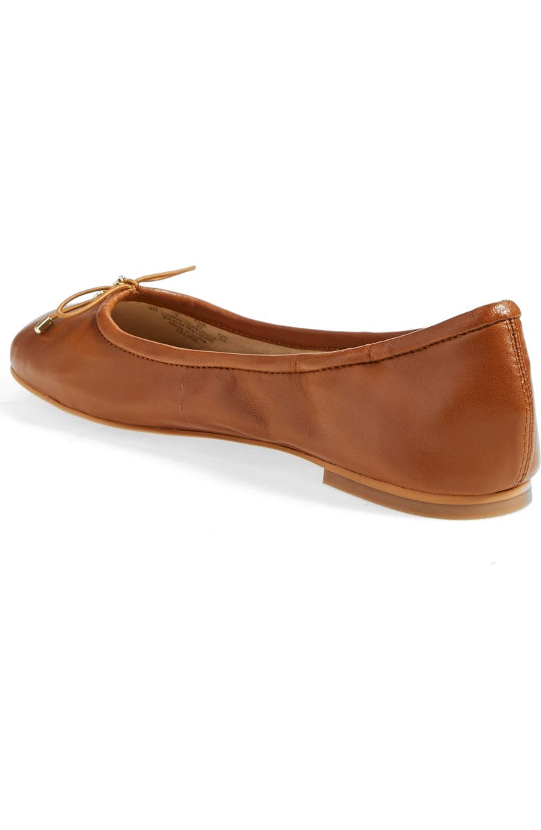 Sam Edelman Felicia Flat, Alternate, color, Saddle Lea