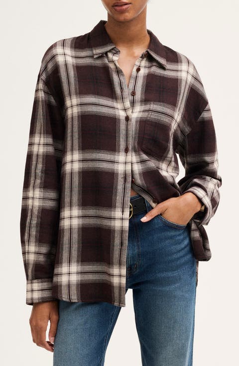 The Easy Plaid Flannel Button-Up Shirt