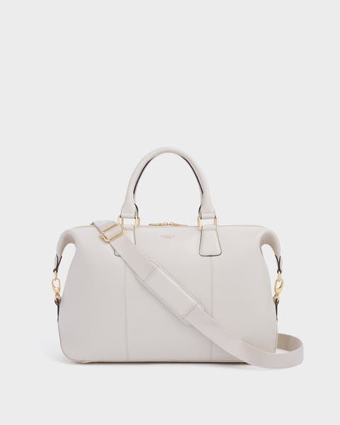 The Adaline Leather Weekender Holdall