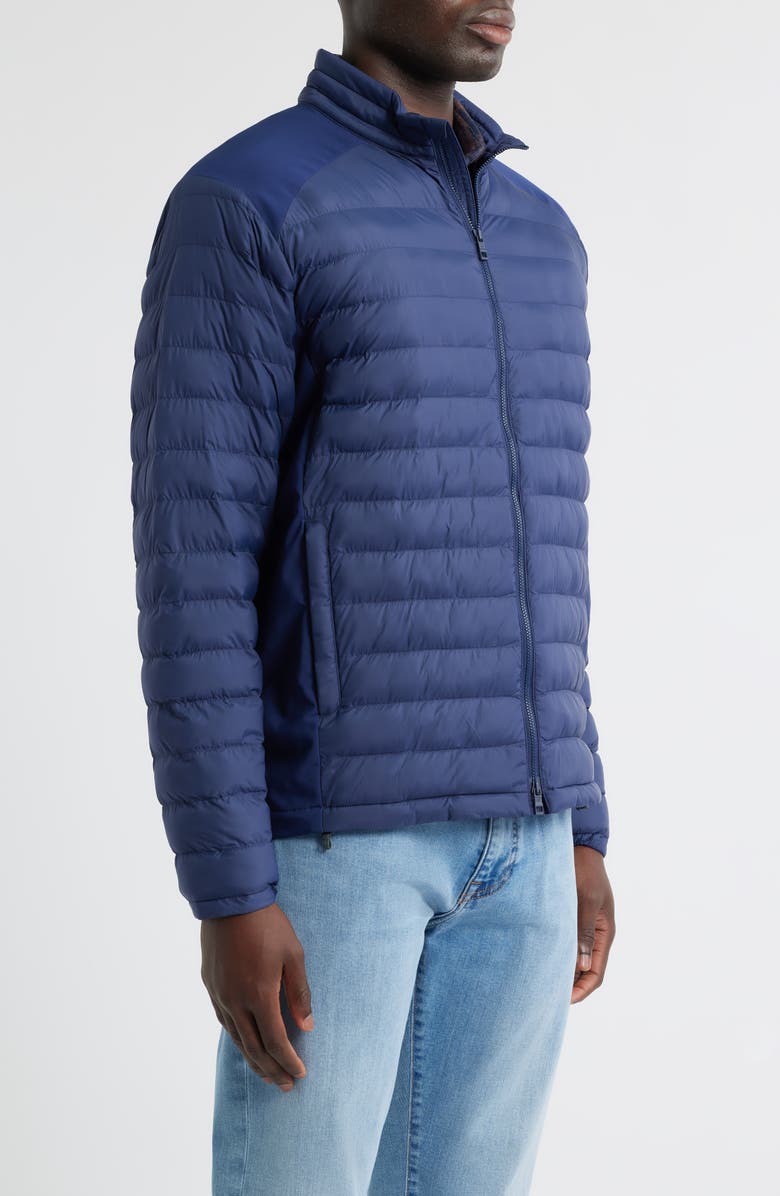 Peter Millar Apex Quilted Water Resistant Jacket, Alternate, color, Navy