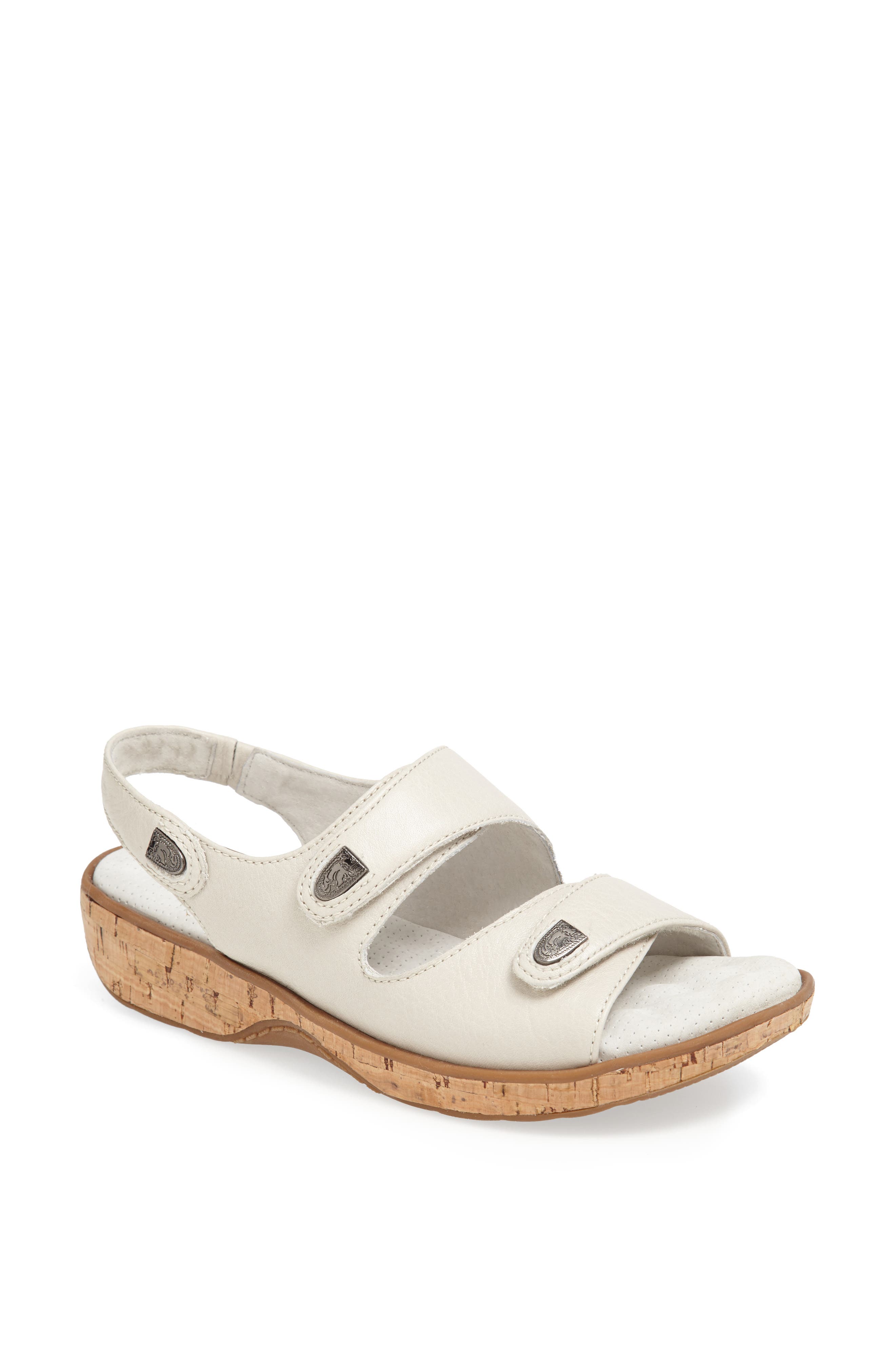 'Bolivia' Sandal, Main, color, OFF WHITE