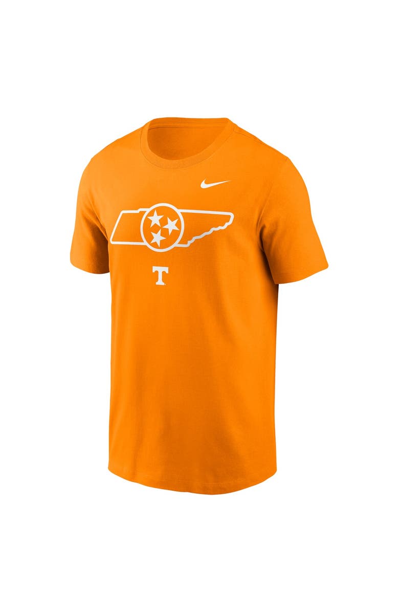Nike Men's Nike Tennessee Orange Tennessee Volunteers Campus State Shape T-Shirt, Alternate, color, Tennessee Orange