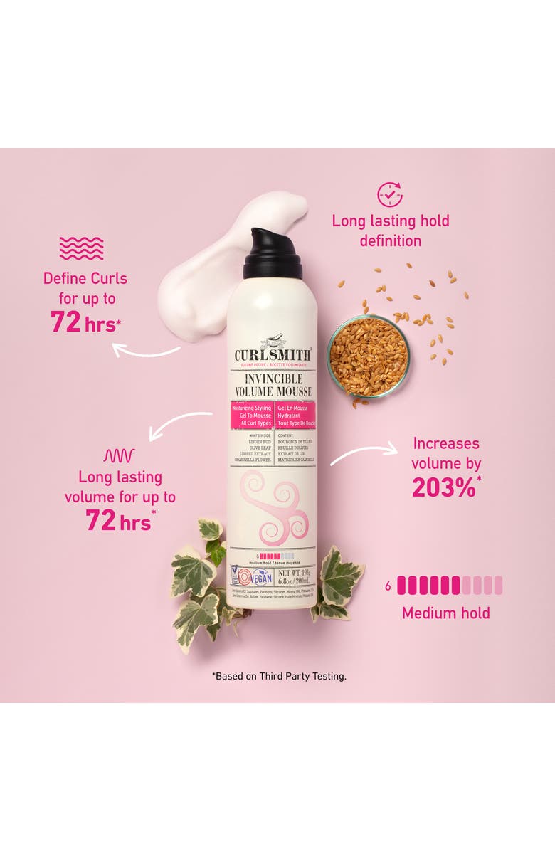CURLSMITH Invincible Volume Mousse, Alternate, color, 