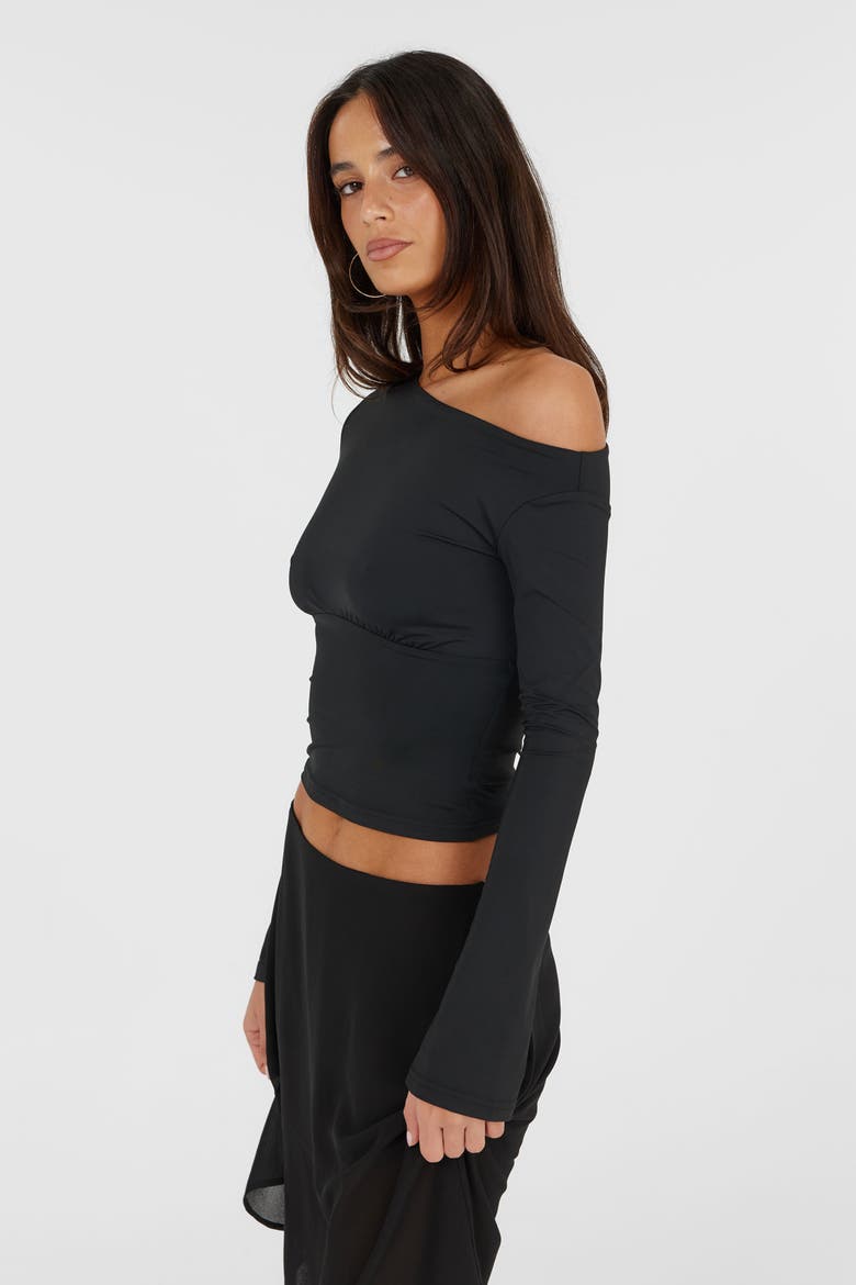 Claudette Top, Alternate, color, Black