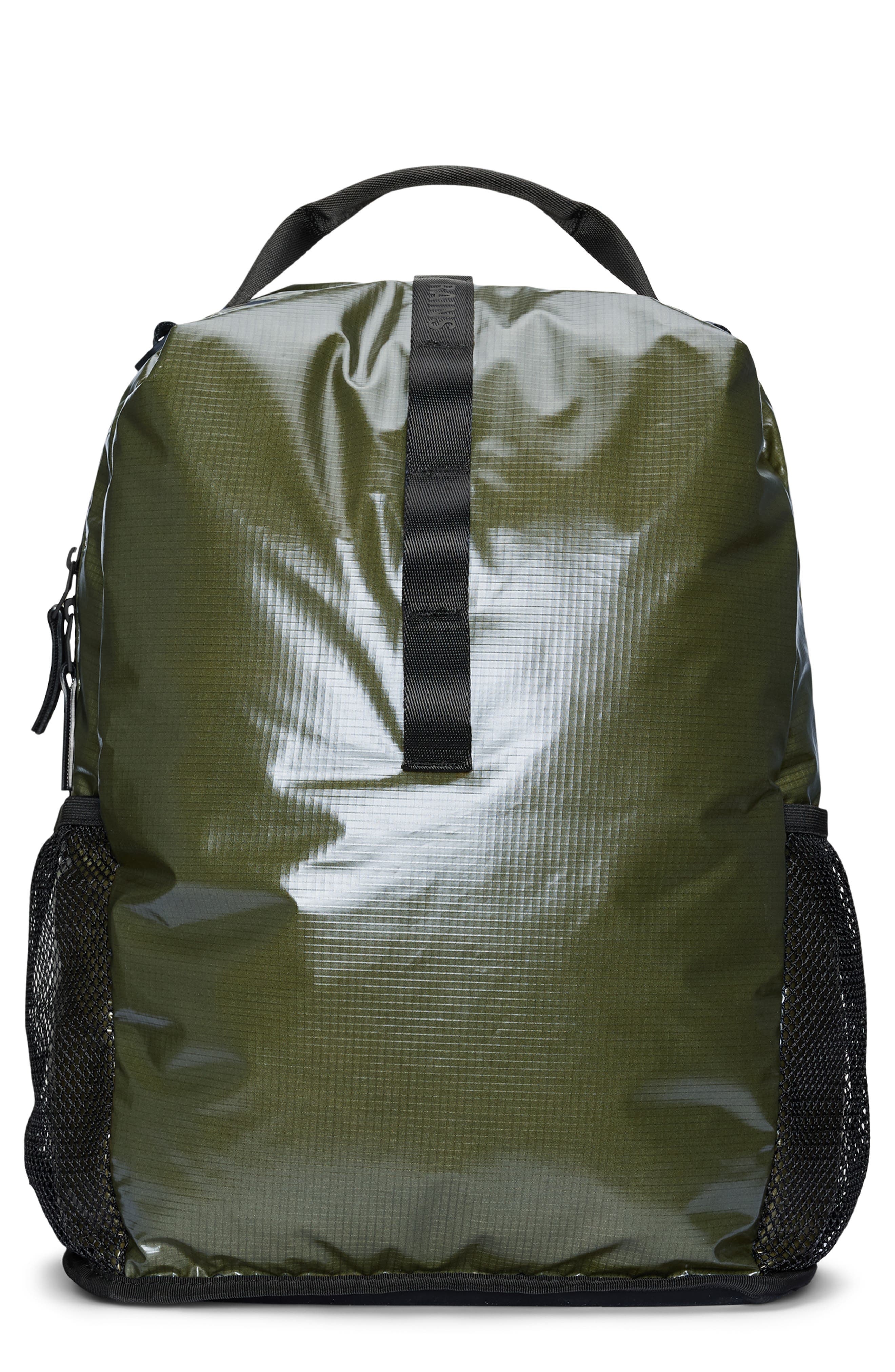 Rains Sibu Waterproof Clip Front Backpack