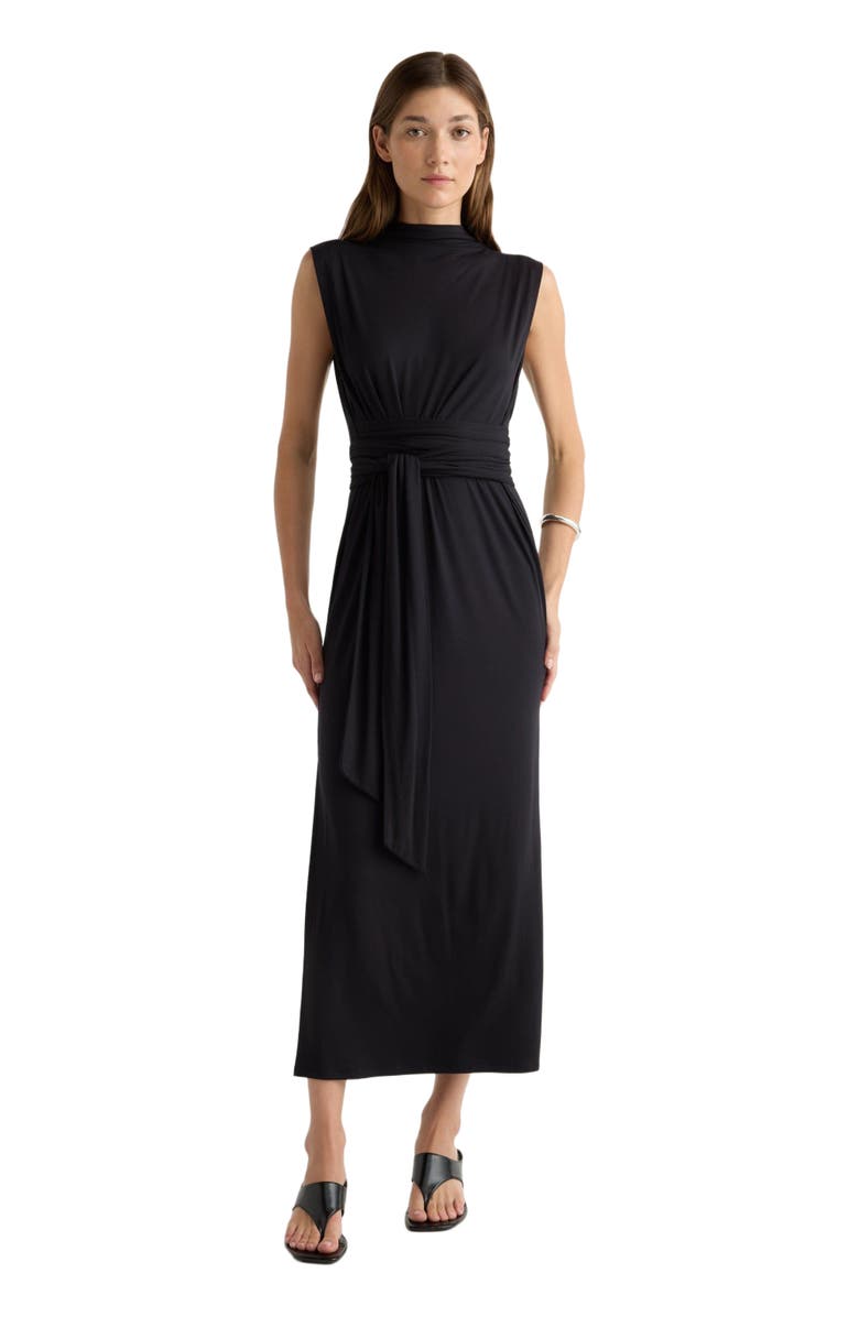 Modern Citizen Eden Sleeveless Tie Front Dress, Alternate, color, 