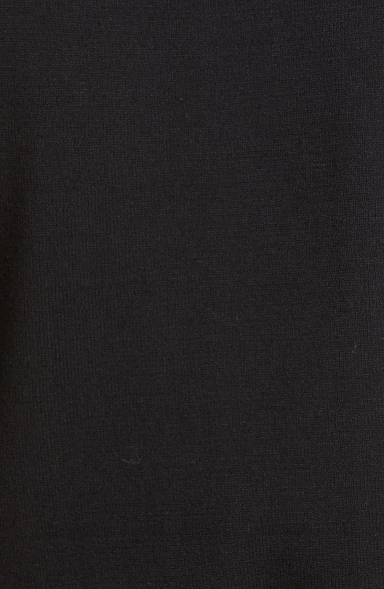 Lafayette 148 New York Sleeveless Turtleneck Matte Crepe Top, Alternate, color,