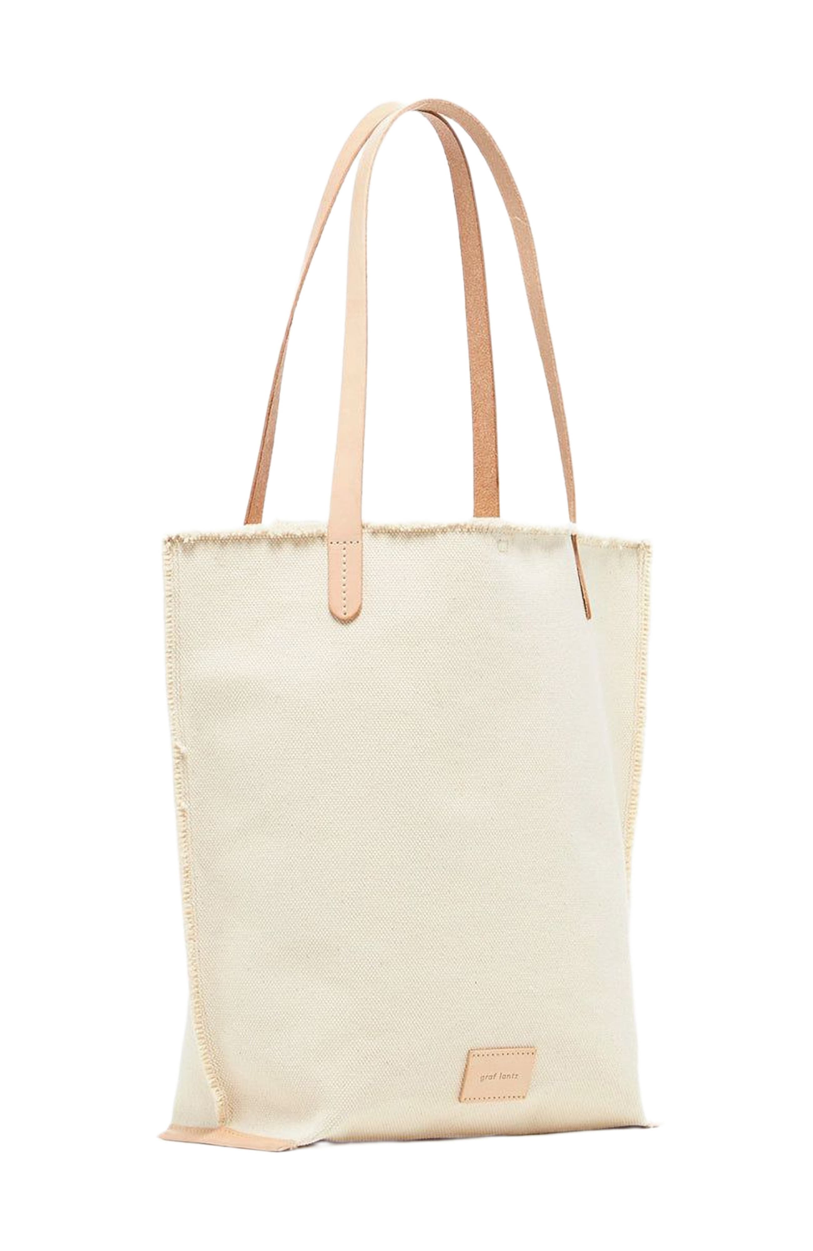 Graf Lantz Hana Canvas Tote, Alternate, color, Natural