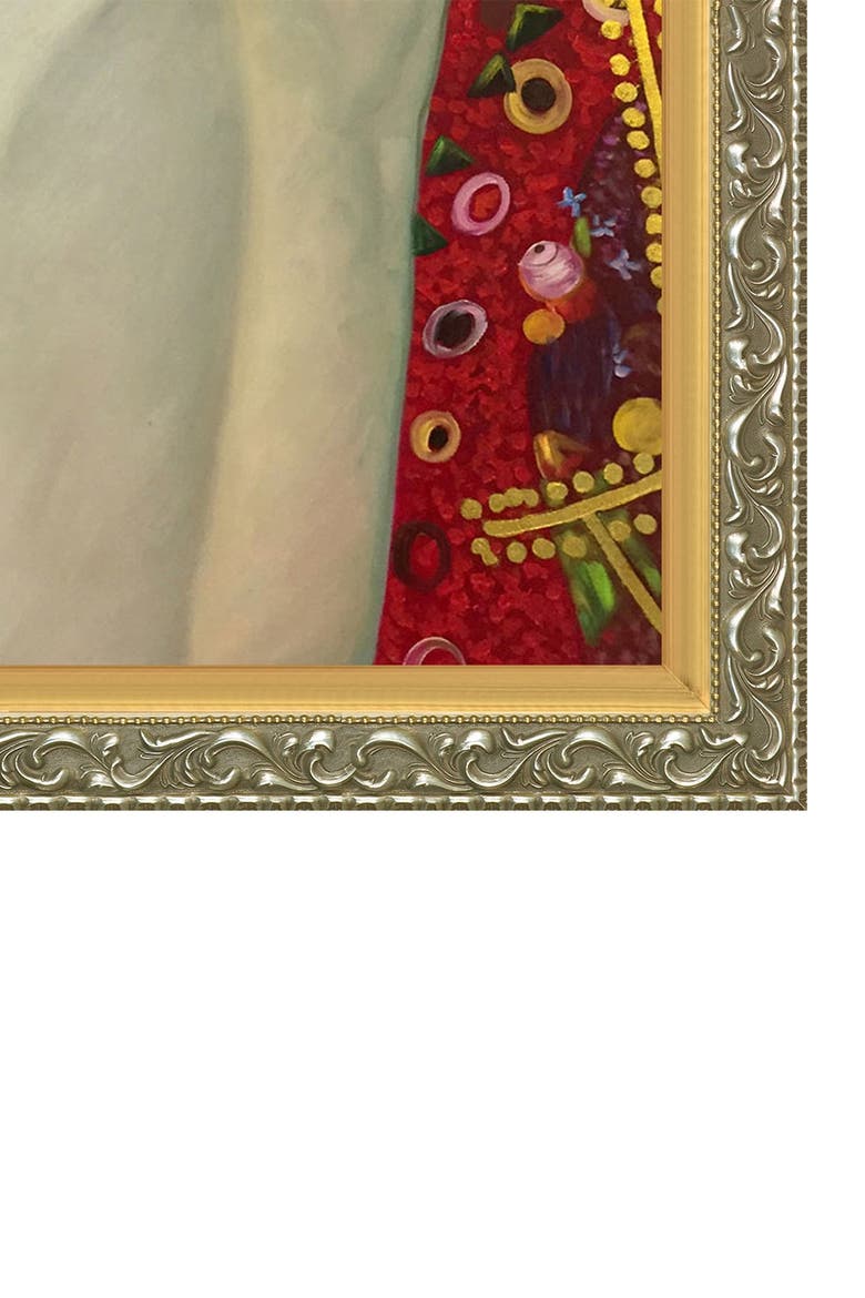 Luxury Line - Framed Oil Reproduction of an Original Painting by Gustav Klimt, Alternate, color, MULTI