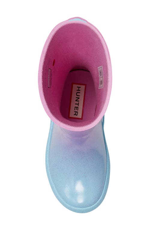 Hunter Kids' First Starcloud Waterproof Rain Boot In Blue
