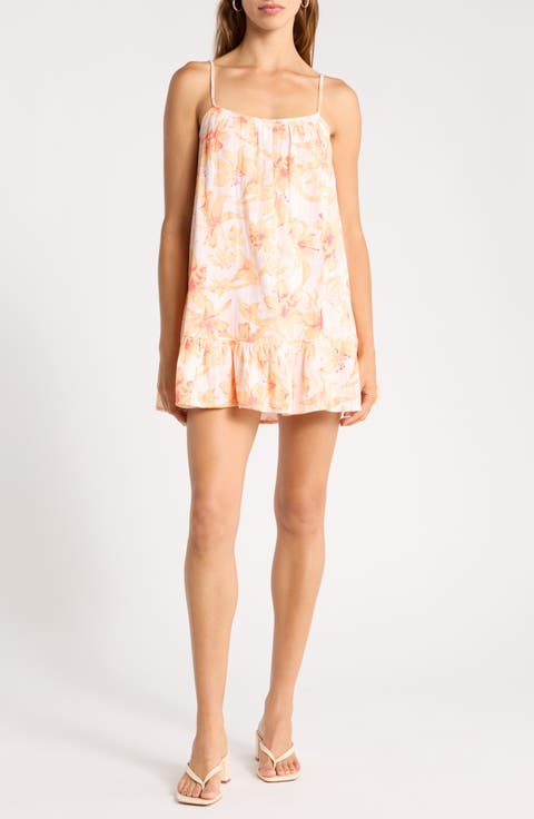 Cotton Gauze Minidress