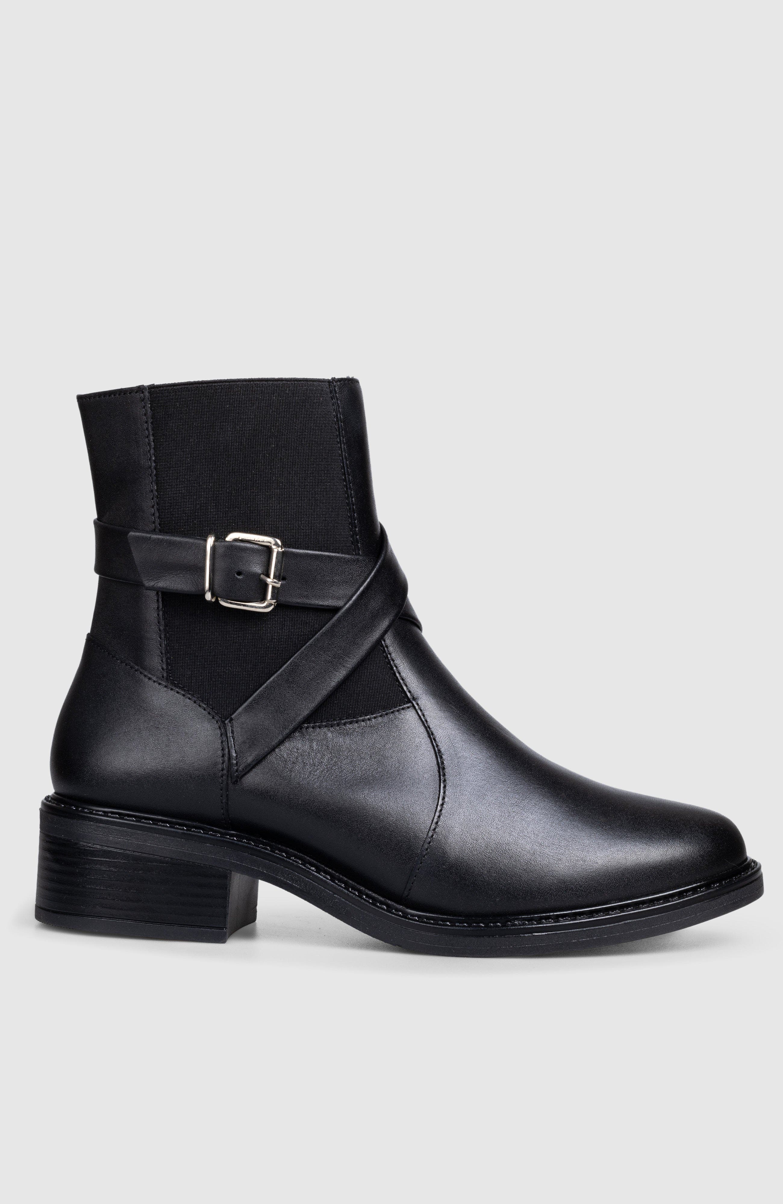 Lua Side Zip Bootie, Alternate, color, Black