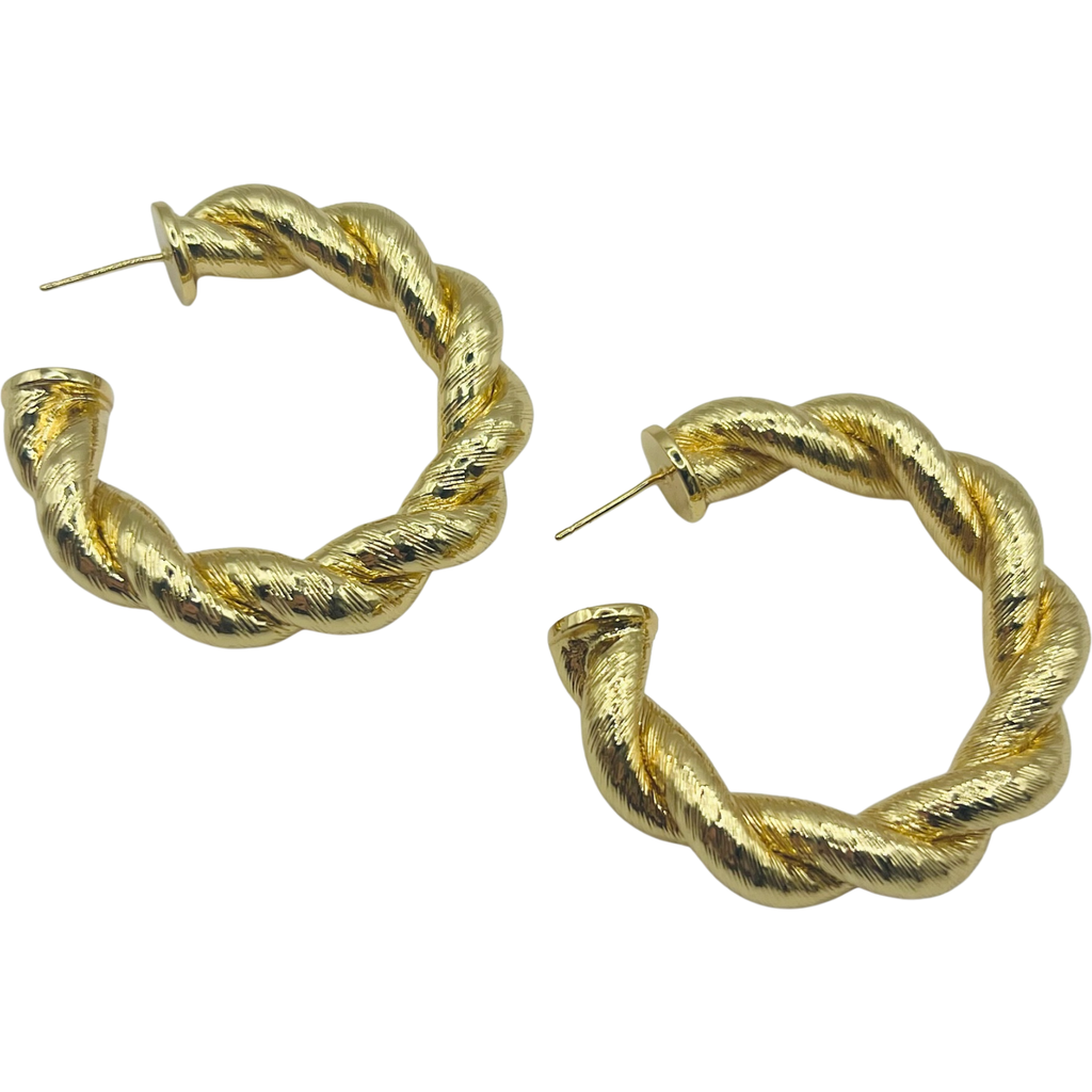 Holst + Lee Holst+lee Hot Girl Hoop In Gold