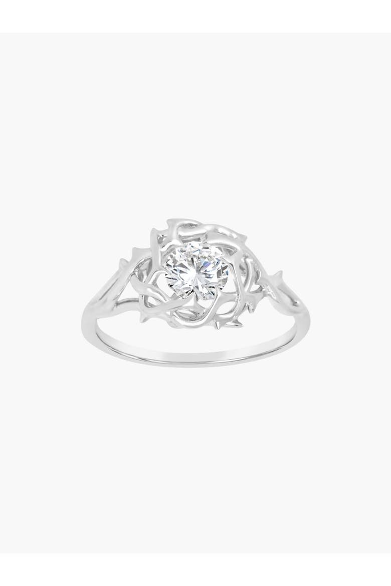 Crown Of Thorns Statement Ring, Main, color, Sterling Silver