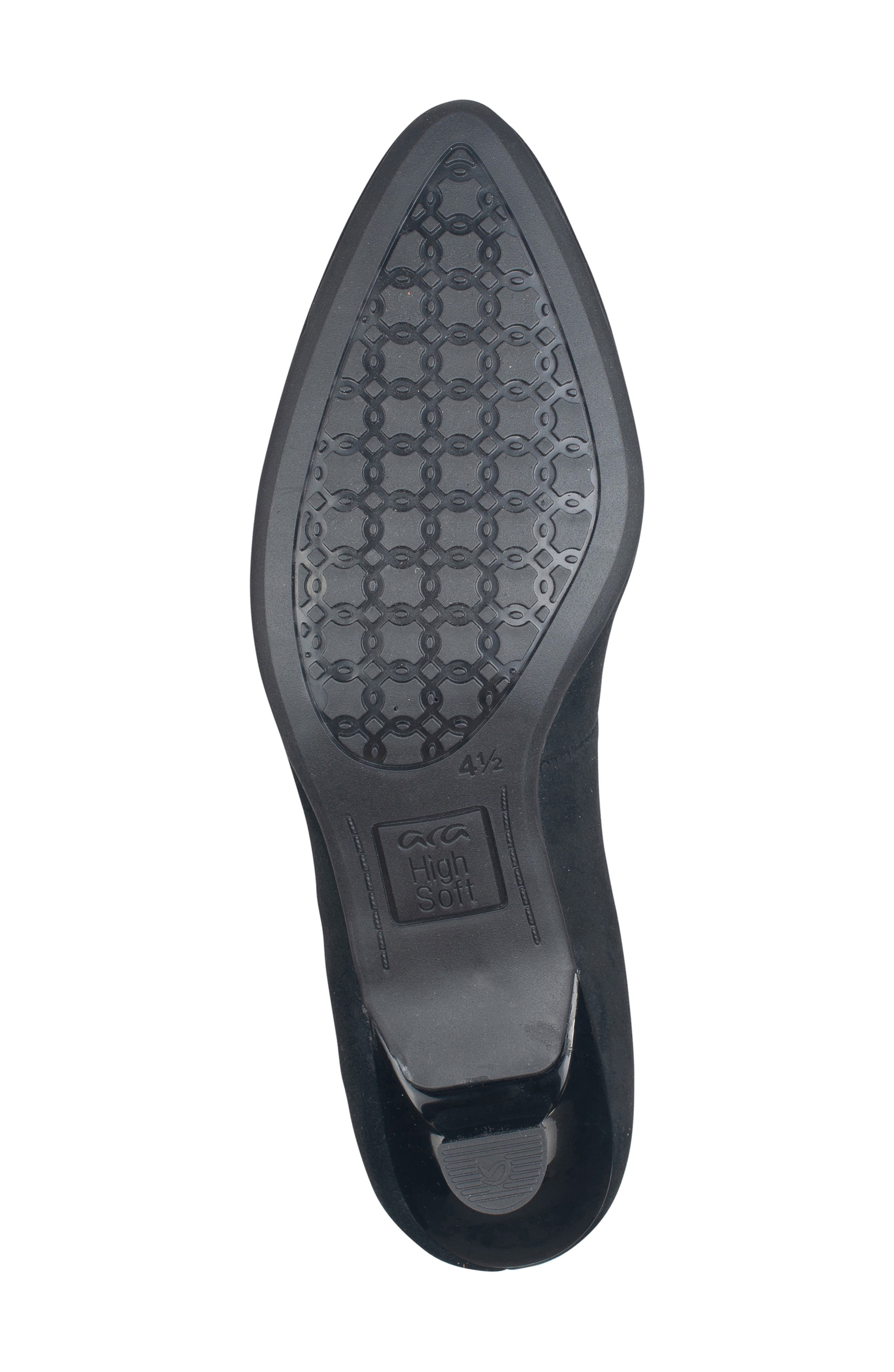 ara Kat Kitten Heel Pump, Alternate, color, Black