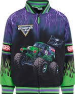 Monster Jam Fleece Quarter-Zip Hoodie
