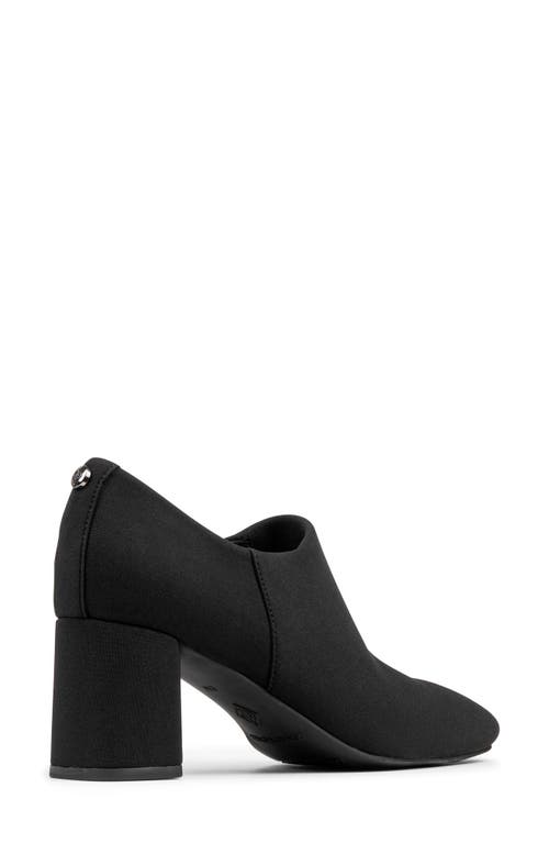 Donald Pliner Pleeze Block Heel Bootie In Black