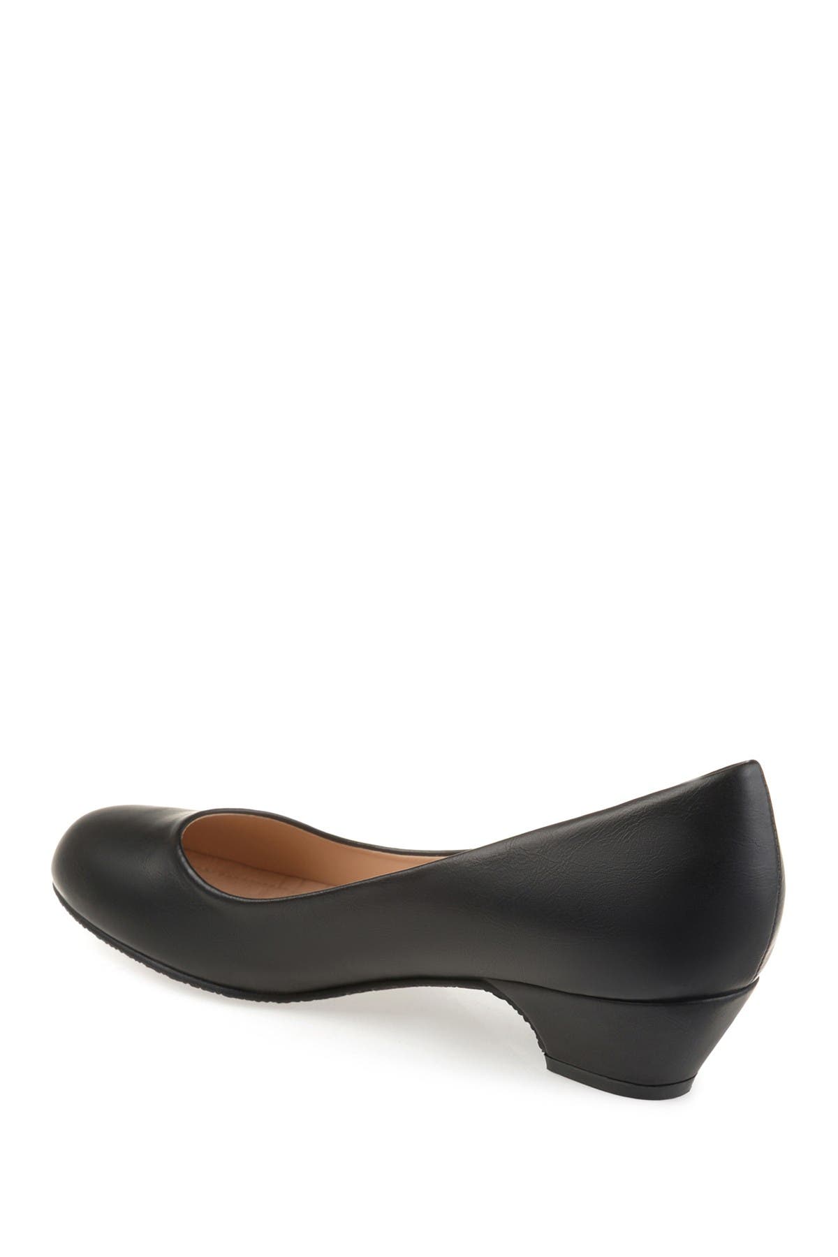 Journee Collection Saar Kitten Heel Pump, Alternate, color, Black