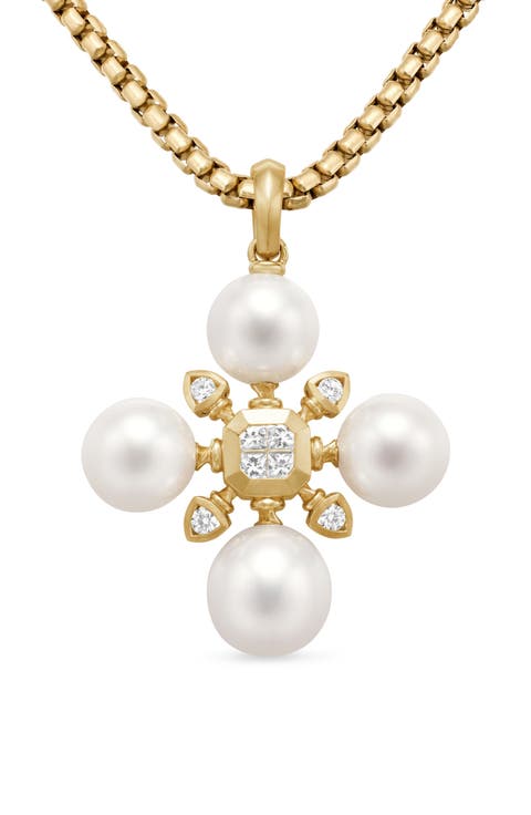Renaissance Cultured Pearl Pendant Charm