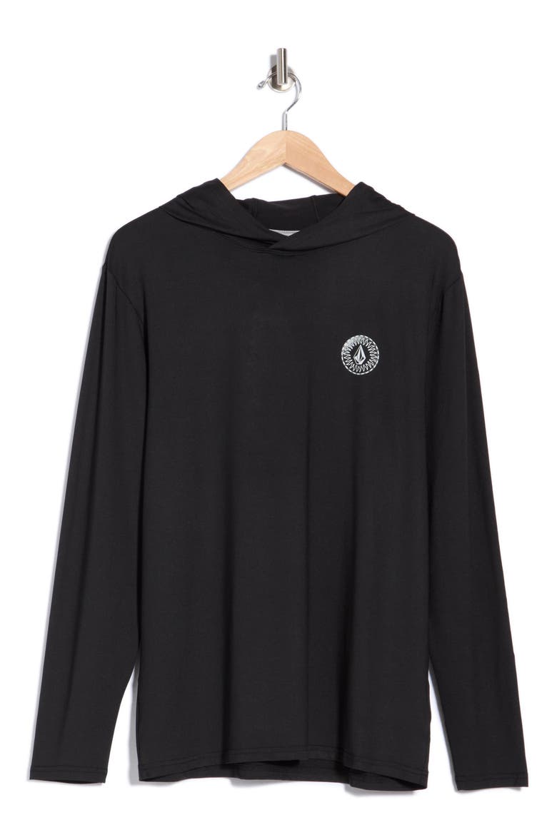 Crawdad Hoodie, Alternate, color, BLACK
