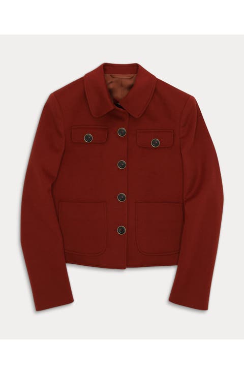 Fortune Cropped Cashmere Jacket