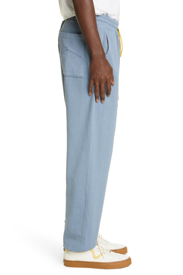 Men's Cotton Sweatpants, Alternate, color, BLUE