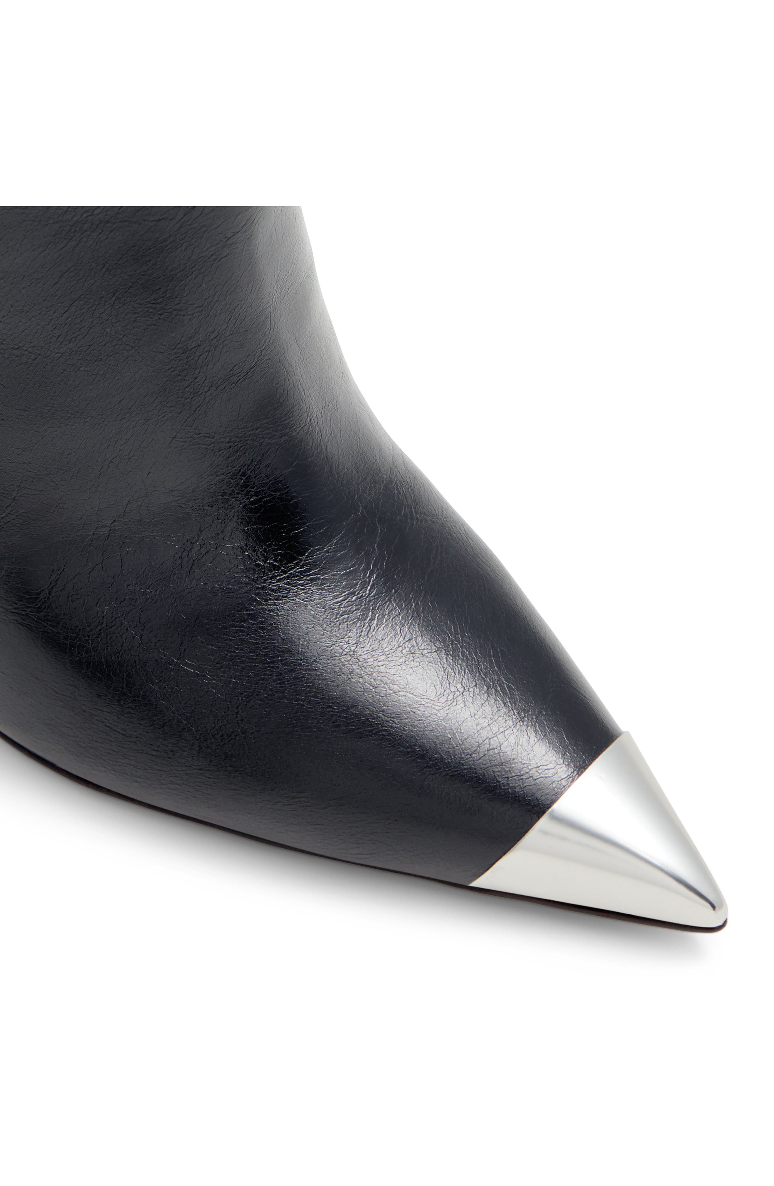 ALDO Nilita Pointed Cap Toe Bootie, Alternate, color, 