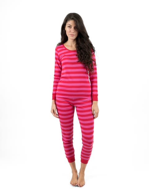 Women's Cotton Striped Matching Family Pajamas