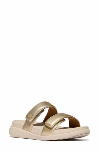FitFlop F-Mode Go Adjustable Platform Slide Sandal