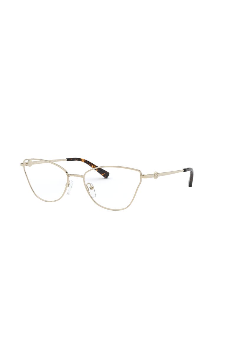 Michael Kors 56mm Cat Eye optical glasses, Main, color, Gold