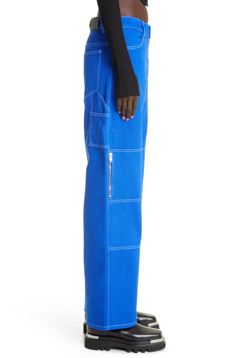 Dion Lee Straight Leg Denim Carpenter Pants, Alternate, color, 